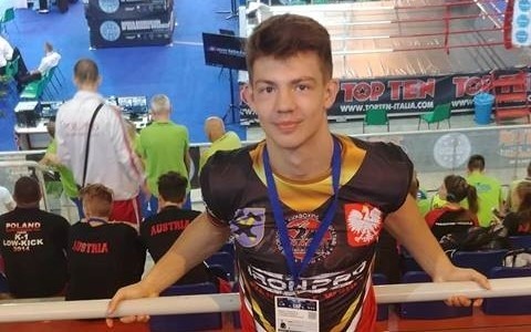 Filip Zawłocki znów mistrzem świata w kickboxingu! Starachowice są dumne ze swoich sportowców!