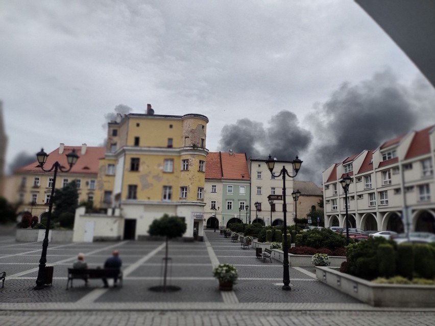 Pożar w Jaworze wybuchł przed godz. 15