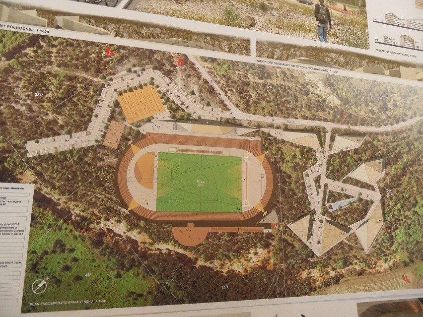 Jaworzno: znamy projekt stadionu lekkoatletycznego za GEOsferą [WIZUALIZACJE]