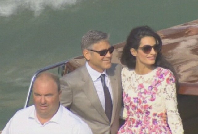 Pierwsze zdjęcia państwa Clooney.