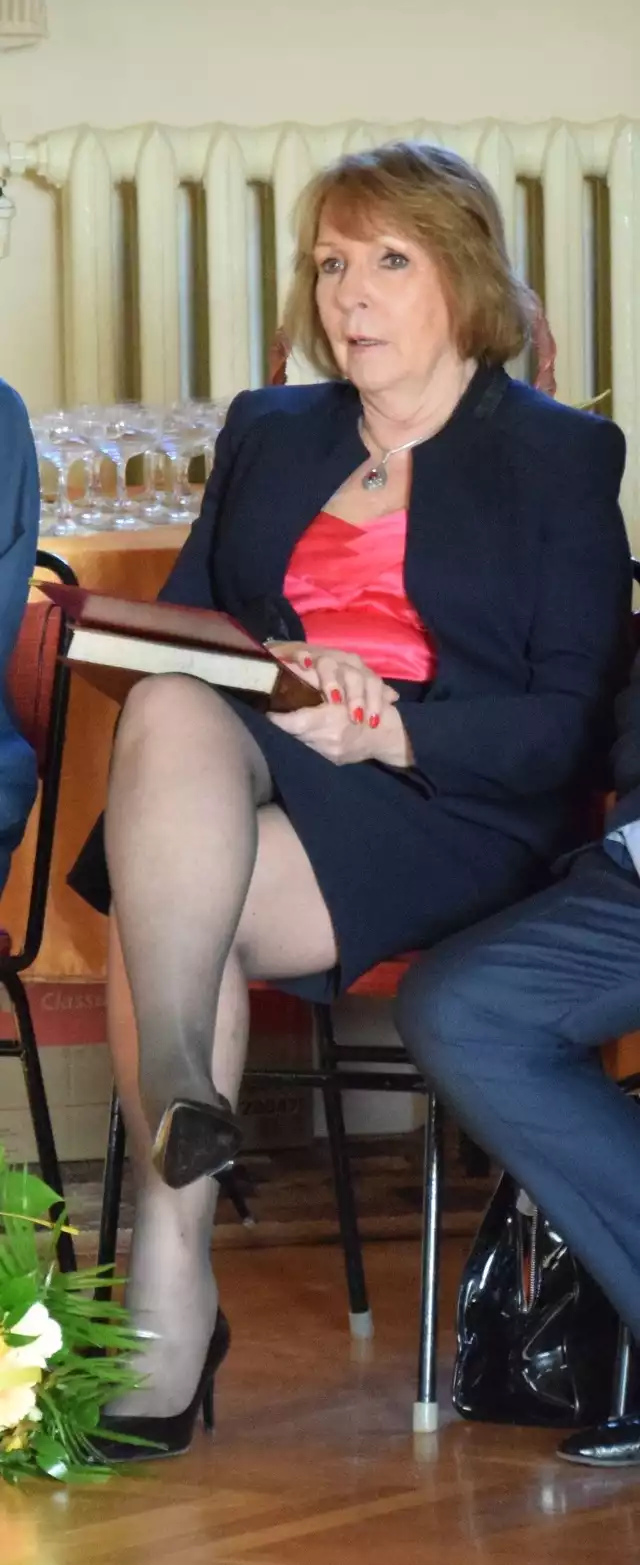 Janina Śmigielska, prezes Banku Spółdzielczego w Chełmnie
