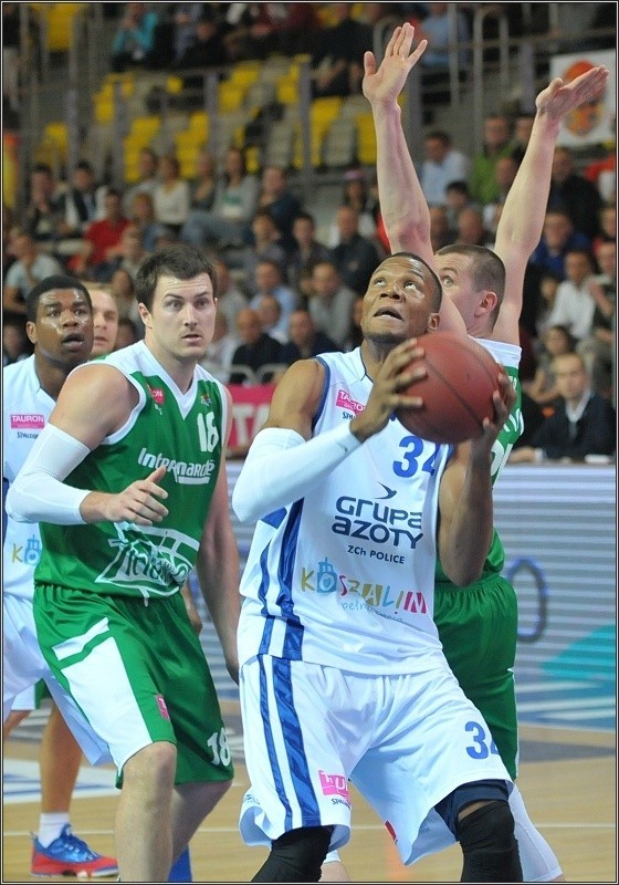 AZS Koszalin - Stelmet Zielona Góra 66:64