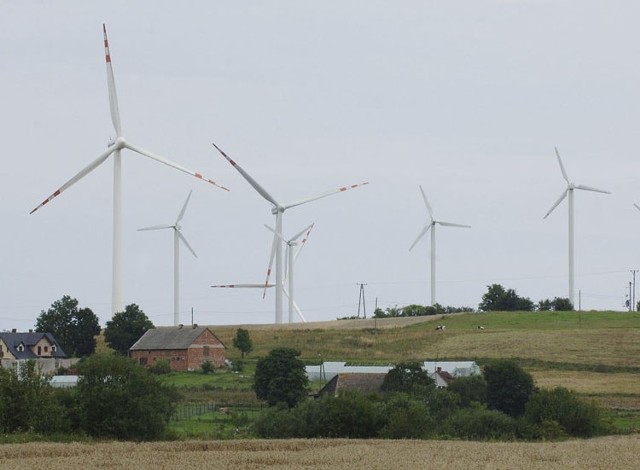 Już dzisiaj na terenie powiatu działa kilka farm wiatrowych. Wkrótce ma pojawić się kolejnych kilkadziesiąt siłowni. 