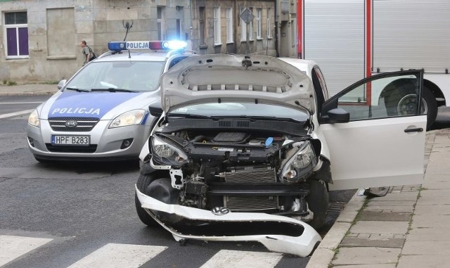 Wypadek na ul. Strzelców Kaniowskich