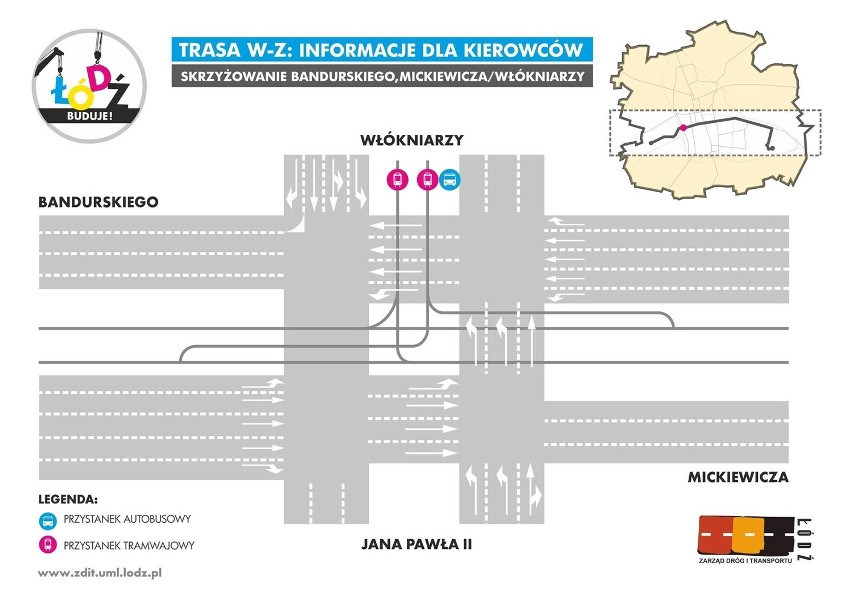 Trasa W-Z. Wprowadzą zmiany zgodnie z uwagami kierowców [MAPY]