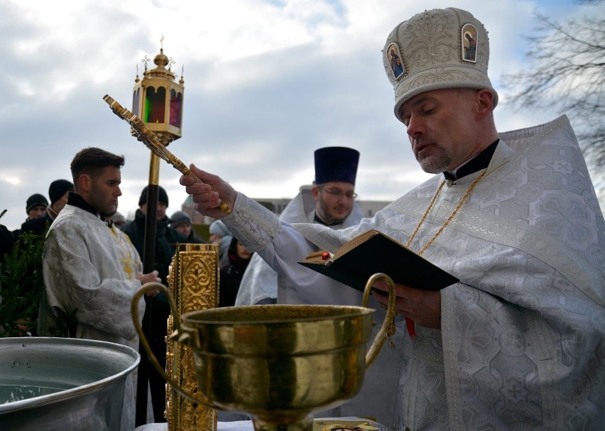 Obrzęd Wielkiego Poświęcenia Wody w lubelskiej parafii prawosławnej (ZDJĘCIA)