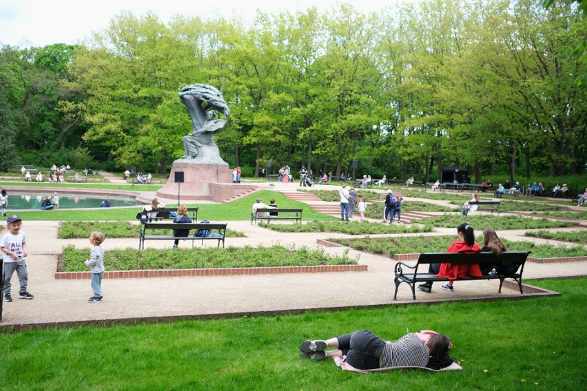 Park zaaranżowany przez Stanisława Augusta Poniatowskiego,...