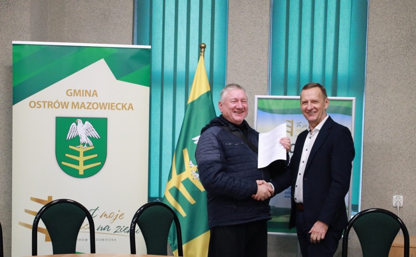 Mieszkańcy gminy Ostrów Mazowiecka wymieniają stare kotły C.O. na nowe w ramach gminnego Programu 5000+