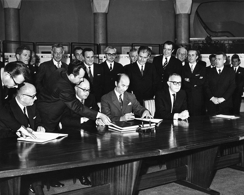 1971 - podpisanie umowy licencyjnej  Fot: Fiat