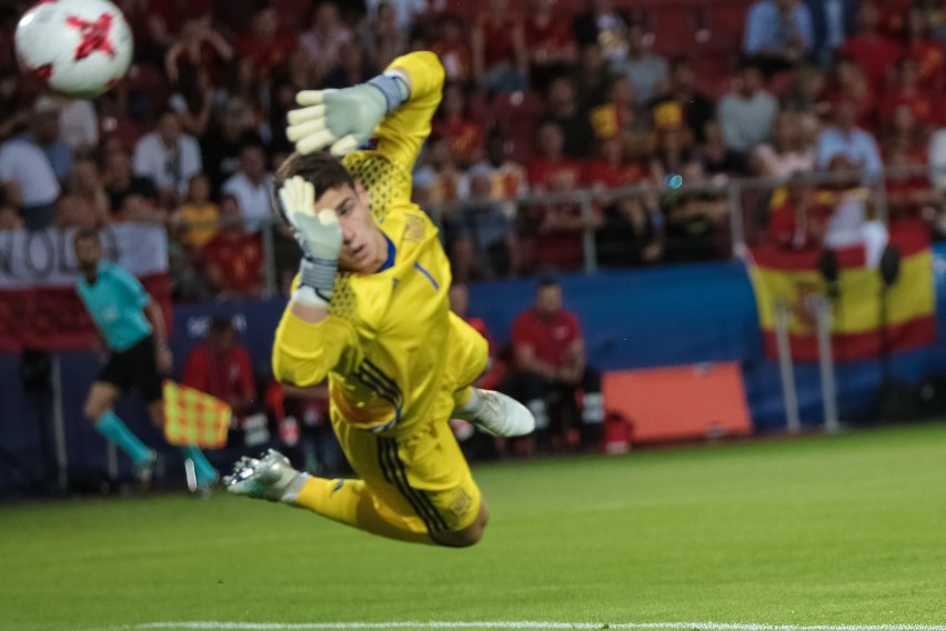 Finał Euro U-21 Niemcy - Hiszpania na stadionie Cracovii...