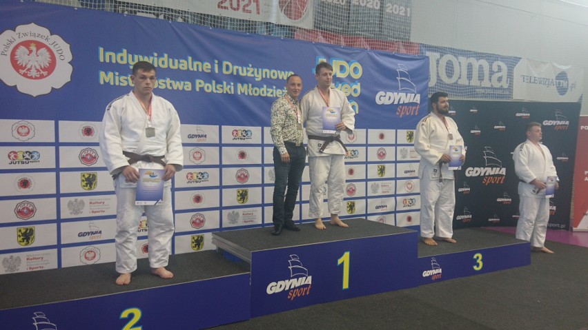 Wiktor Mazurczak z Żak Judo Kielce zdobył srebrny medal na Mistrzostwach Polski Młodzieży