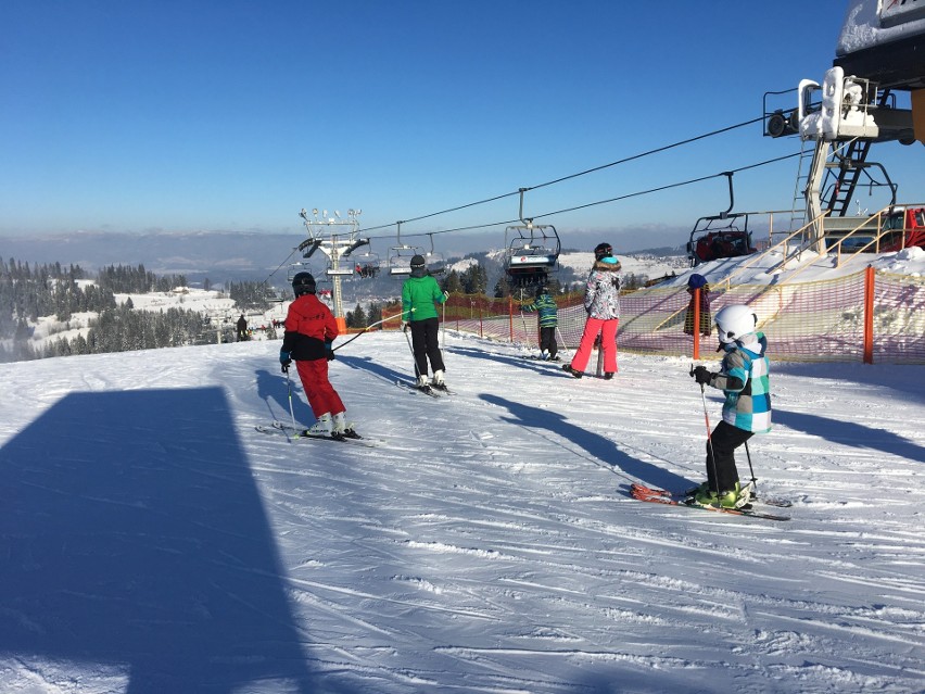 Bukowina Tatrzańska: Sezon narciarski trwa w najlepsze [GALERIA]