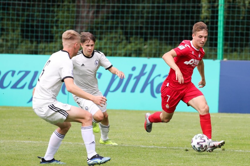 Mecz Centralnej Ligi Juniorów U-18 w Myślenicach Wisła...