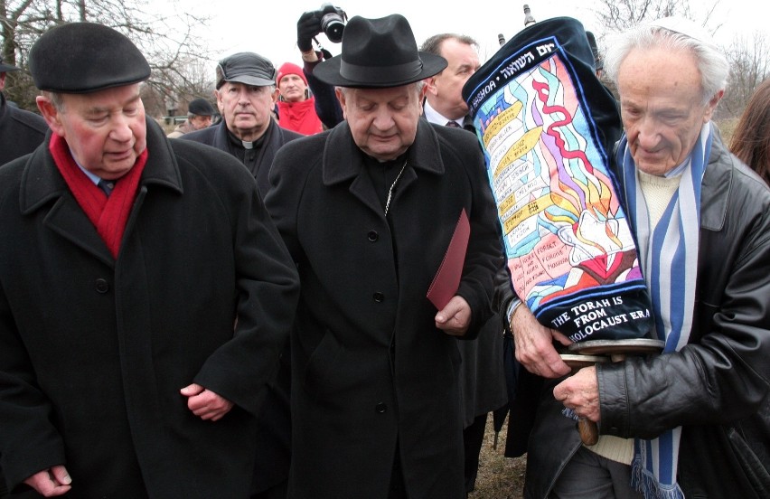 Marsz pamięci w 67 rocznice likwidacji getta w Krakowie.