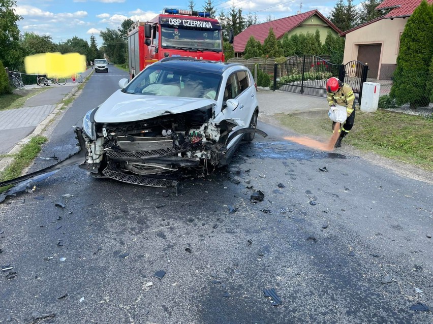 Wypadek w Ligocie na Dolnym Śląsku 3.09.2022