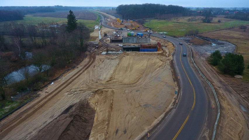 Postępy budowy ekspresowej drogi S6
