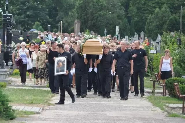 Pogrzeb 23-letniej córki Grażyny Błęckiej-Kolskiej