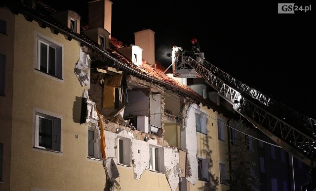Do eksplozji przy ul. Gdyńskiej doszło w czwartek około 5 rano. Z budynku ewakuowano 25 osób