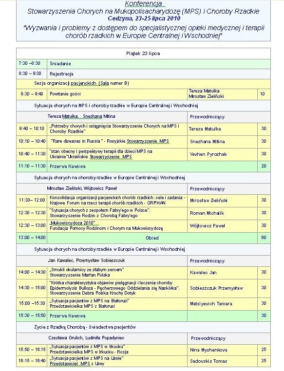 Konferencja na temat chorób rzadkich. W sobotę gościem specjalnym będzie minister Ewa Kopacz