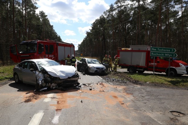 Wypadek na Drodze Wojewódzkiej pod Wolsztynem