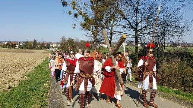 Misterium Męki Pańskiej na ulicach Krzyżanowic