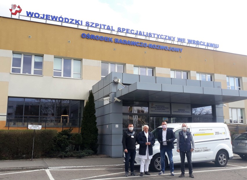 Koronawirus: Pol-Motors Wrocław w czasie epidemii wypożycza samochody lokalnym szpitalom