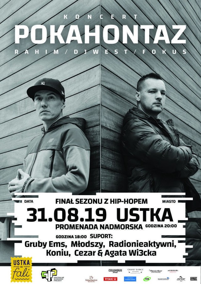 Koncert Pokahontaz w UstcePokahontaz wystąpi w sobotę na usteckiej promenadzie w ramach wydarzenia Finał Sezonu z Hip-Hopem. Start koncertu o godz. 20. Wstęp na wydarzenie jest darmowy. W ramach Finału Sezonu z Hip-Hopem rozegrany zostanie też turniej koszykówki ulicznej. Na specjalnie przygotowanym boisku koszykarskim przy promenadzie, vis a vis sceny muzycznej zmierzą się trzyosobowe drużyny. Strat o godz. 10. Udział darmowyNa kolejnych zdjęciach inne wydarzenia weekendowe.