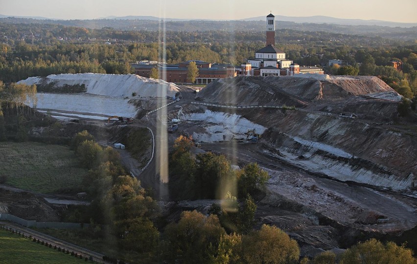 Kraków. Trasa Łagiewnicka. Gigantyczne hałdy znikną z Białych Mórz