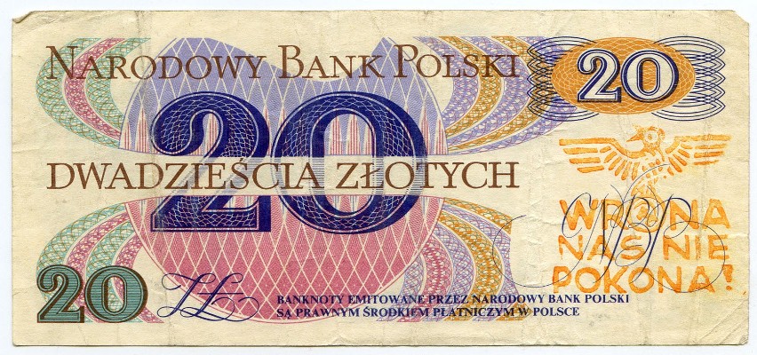 Galanteria podziemnych drukarzy czyli banknoty, które podnosiły na duchu