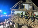Katastrofa budowlana w Michorzewku: Zawaliła się ściana budynku mieszkalnego [FOTO]