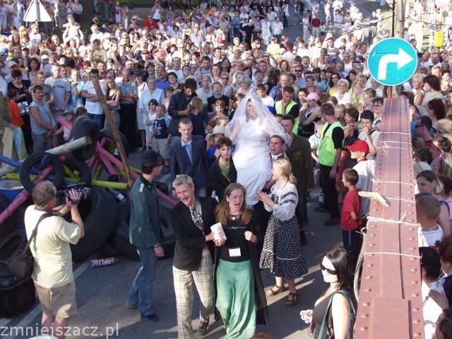 Tak bawiono się podczas pierwszego Festiwalu Hanzeatyckiego w 2005 roku.
