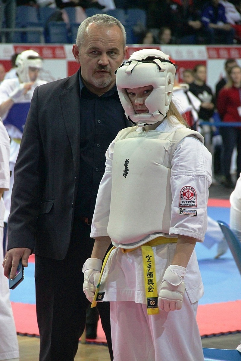 Ostrów Maz. Karate. Michalina Chrobot (OKKK) ze złotem Pucharu Polski [ZDJĘCIA]