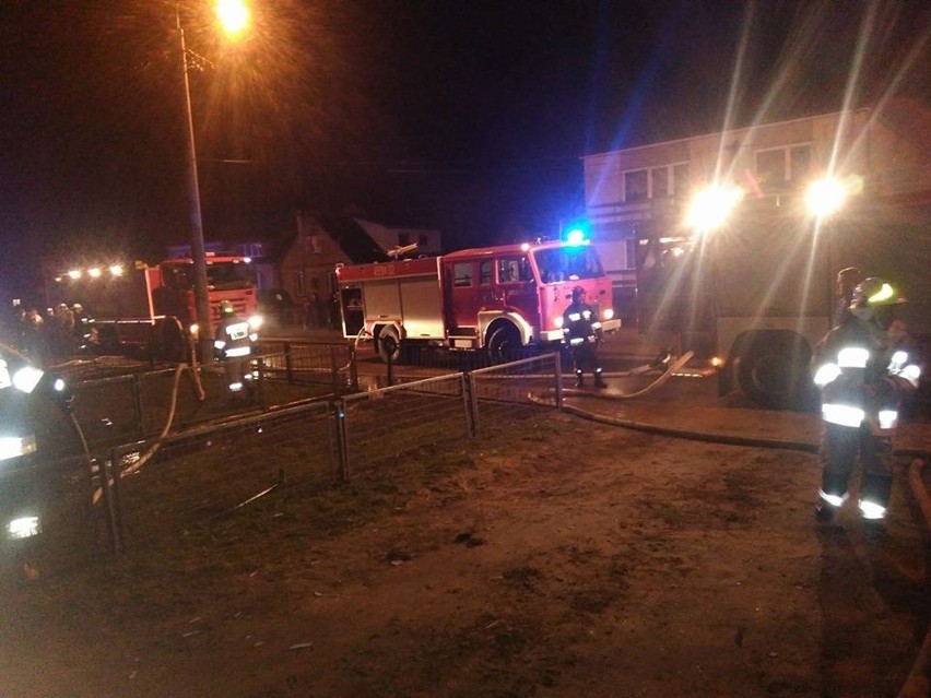 Tragiczny pożar w Krypnie Wielkim. Strażacy znaleźli ciało w spalonym domu 
