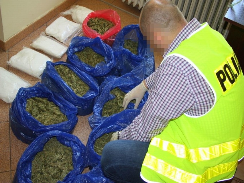 20 kg marihuany we Włocławku