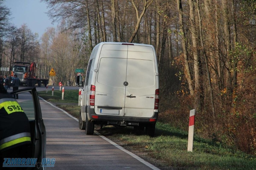 Od godz. 14 ruch w miejscu wypadku odbywa się na bieżąco....