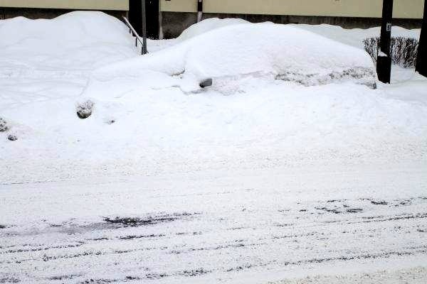 Dziś rano wielu białostoczan nie mogło znaleźć samochodów wśród zwałów śniegu