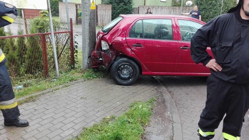 W niedzielę przed godz. 16 przy ul. Brzezińskiej w Pruszczu...