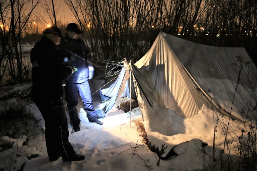 Nocny patrol ratuje życie