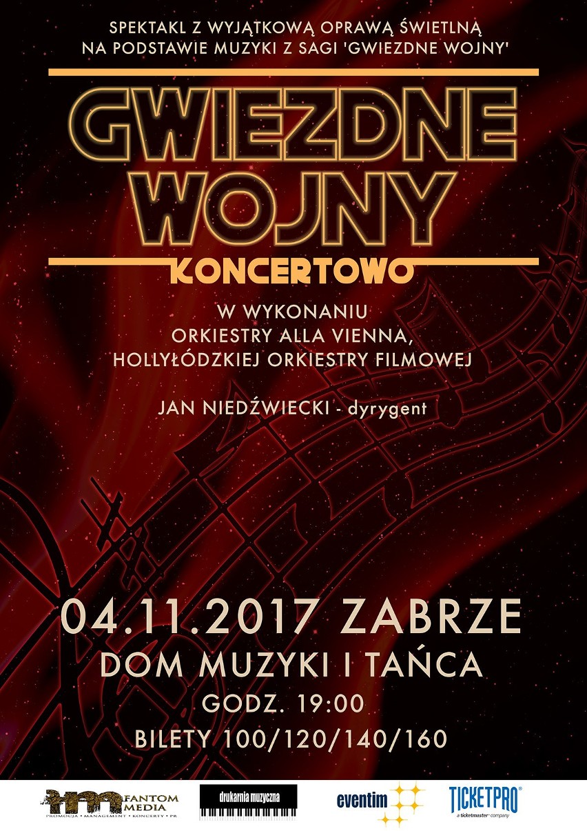 Gwiezdne Wojny Koncertowo w Zabrzu...