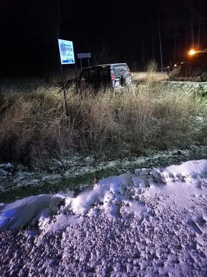 Wypadek drogowy na trasie Miłki - Marcinowa Wola. Jedna...