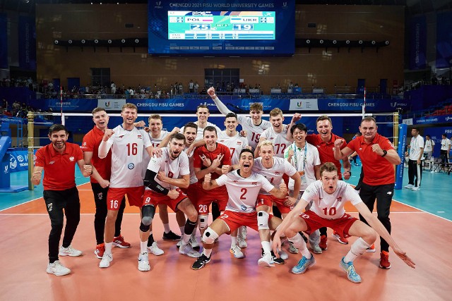 Polscy siatkarze awansowali do finału Uniwersjady rozgrywanej w chińskim Chengdu