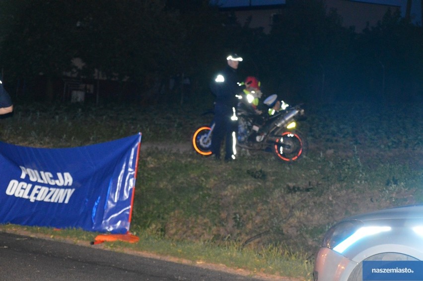 Śmiertelny wypadek w miejscowości Krojczyn. Nie żyje 31-letni motocyklista 