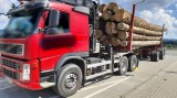 Ciężarówka z drewnem była przeładowana aż o 11 ton. Pojazd zatrzymano w Sanoku [ZDJĘCIA]