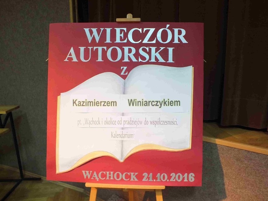 Wielkie zainteresowanie historią Wąchocka i książką Kazimierza Winiarczyka