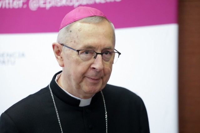 Metropolita poznański, przewodniczący Konferencji Episkopatu Polski abp Stanisław Gądecki. Episkopat wypowiedział się na temat ataków na świętego Jana Pawła II