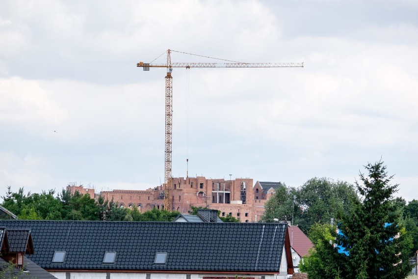 Tak obecnie wygląda stan prac na budowie.