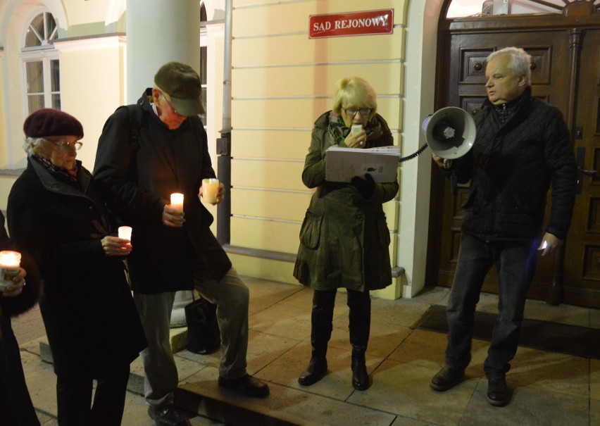 Oświęcim. Wrócił protest 3xW [Zdjęcia]