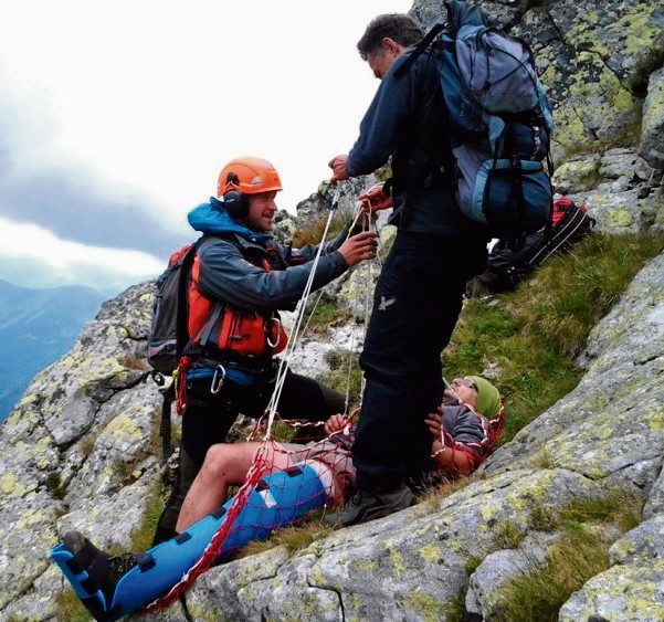 Słowackie Tatry są o wiele większe niż polskie. To tam znajdują się najwyższe szczyty tego pasma. Dlatego o wypadek nietrudno