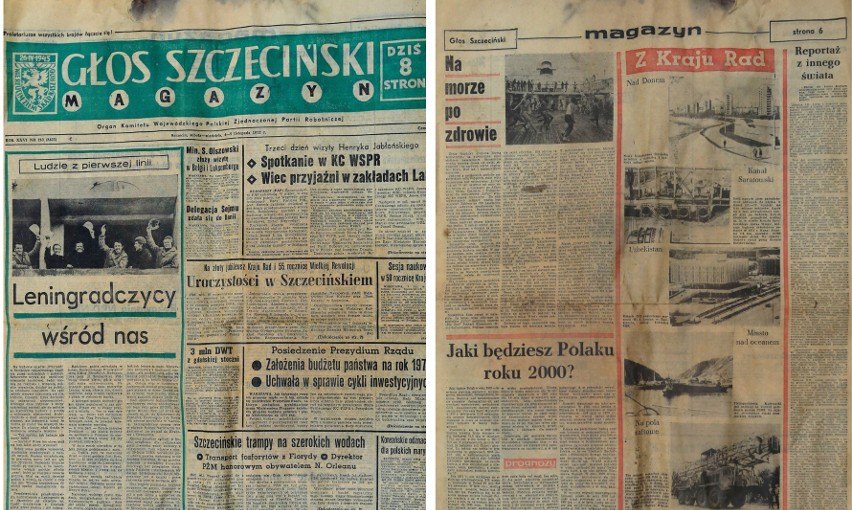 Głos Szczeciński sprzed pół wieku. Co kryła gazeta?