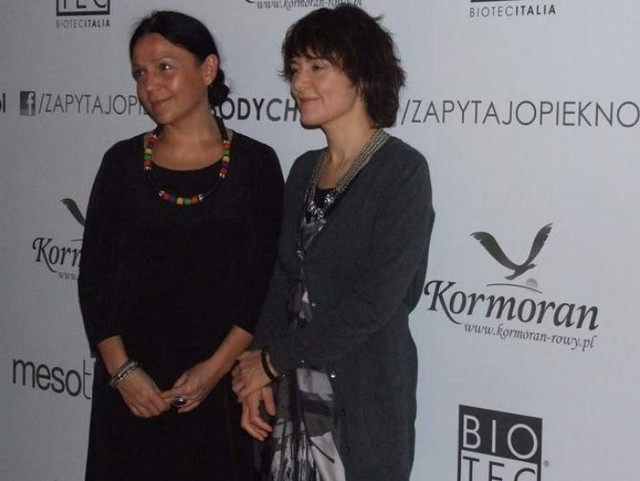 Kazimiera Szczuka (z prawej) będzie gościem na Kongresie Kobiet w Słupsku.